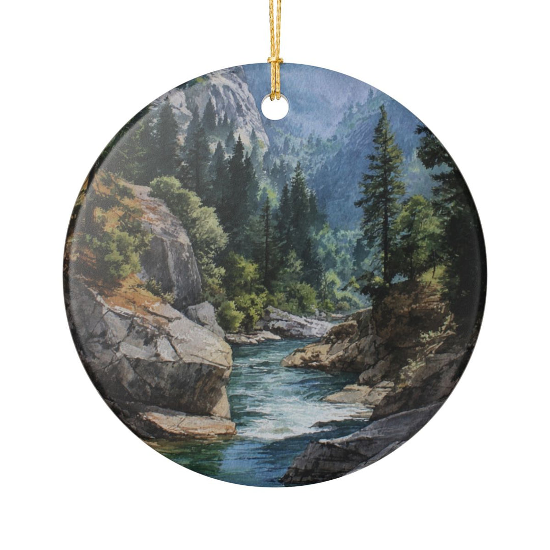 Kings Canyon California USA Ornament: Unique Kings Canyon Souvenir, Kings Canyon California Xmas Decor, and Authentic Kings Canyon Gift