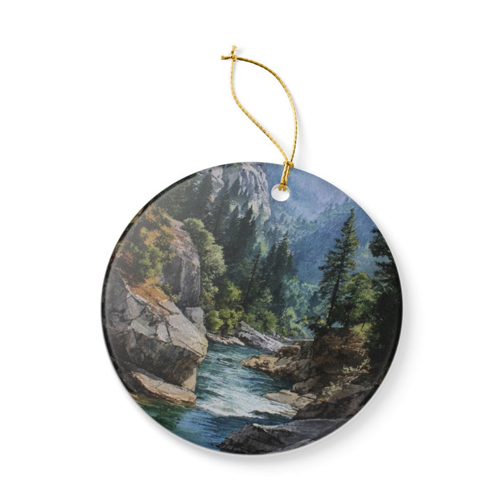 Kings Canyon California USA Ornament: Unique Kings Canyon Souvenir, Kings Canyon California Xmas Decor, and Authentic Kings Canyon Gift