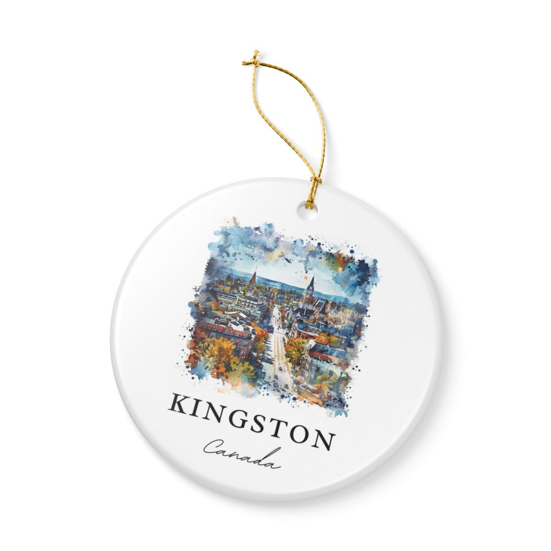 Kingston Canada Ornament: Unique Kingston Souvenir, Kingston Canada Xmas Decor, and Authentic Kingston Gift