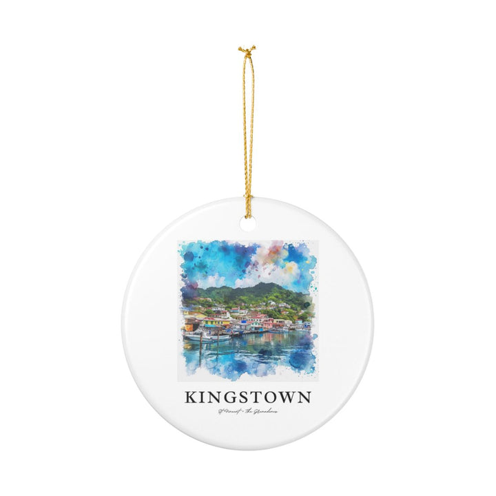 Kingstown St Kitts and Nevis Ornament: Unique Kingstown St Kitts and Nevis Souvenir, Kingstown St Kitts and Nevis Xmas Decor, and Authentic Kingstown St Kitts and Nevis Gift
