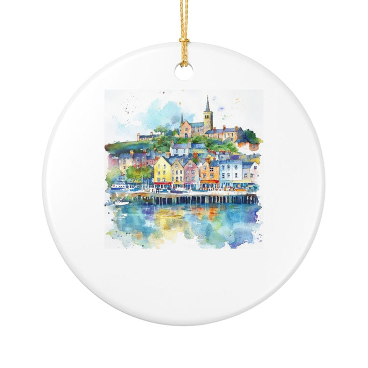 Kinsale Ireland Ornament: Unique Kinsale Souvenir, Kinsale Ireland Xmas Decor, and Authentic Kinsale Gift