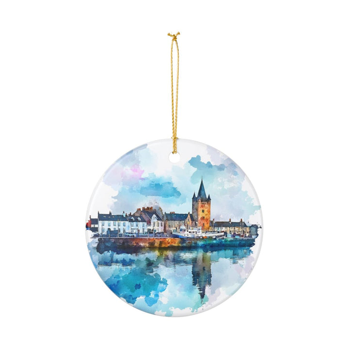Kirkwall Scotland Ornament: Unique Kirkwall Souvenir, Kirkwall Scotland Xmas Decor, and Authentic Kirkwall Gift