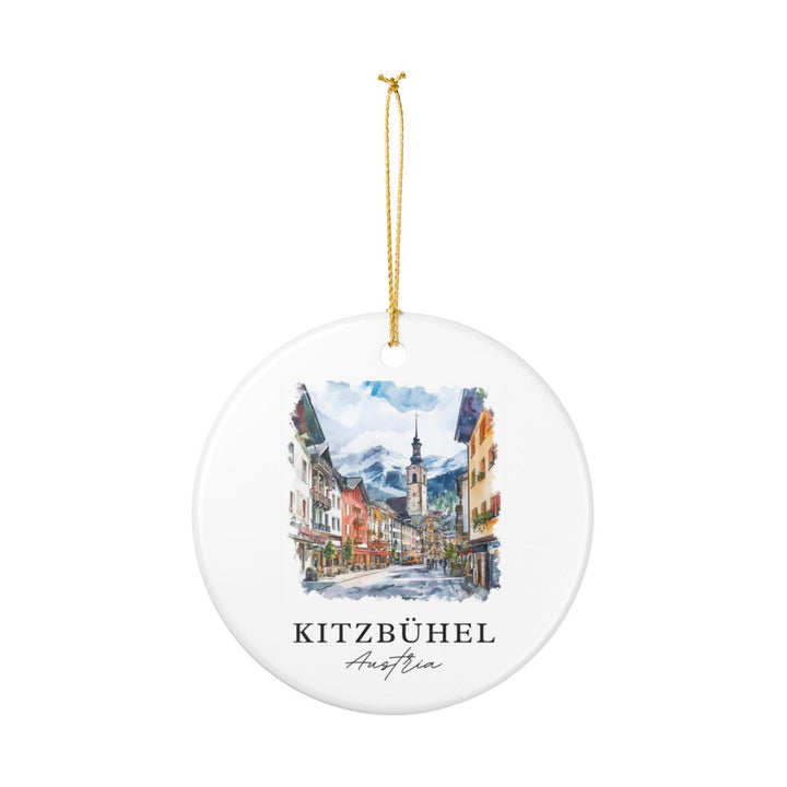 Kitzbuhel Ornament: Unique Kitzbuhel Souvenir, Kitzbuhel Xmas Decor, and Authentic Kitzbuhel Gift