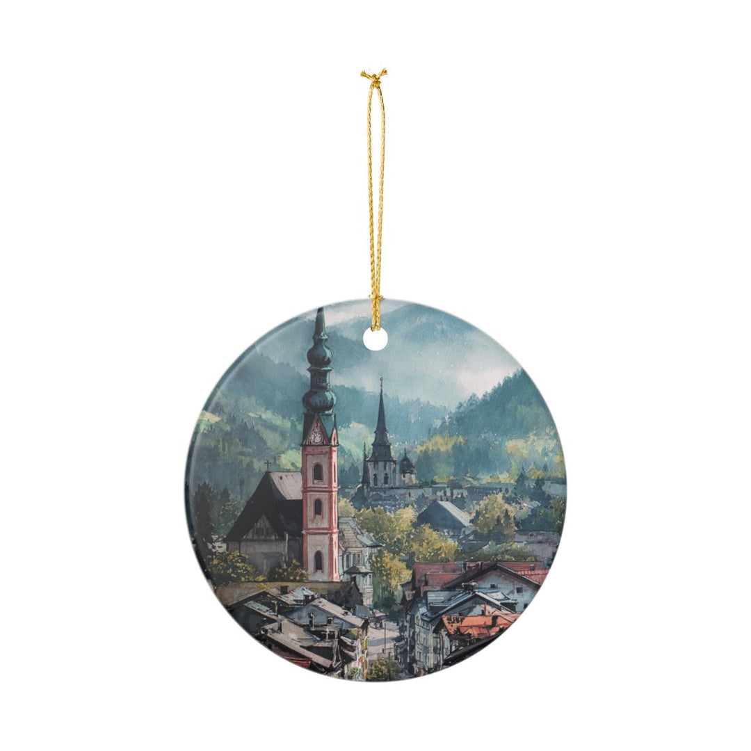 Kitzbuhel Ornament: Unique Kitzbuhel Souvenir, Kitzbuhel Xmas Decor, and Authentic Kitzbuhel Gift