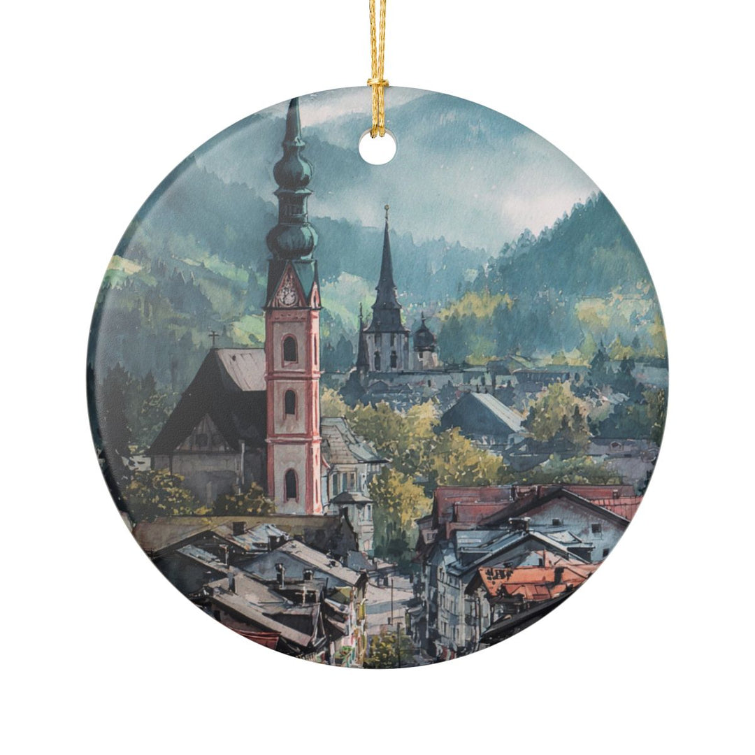Kitzbuhel Ornament: Unique Kitzbuhel Souvenir, Kitzbuhel Xmas Decor, and Authentic Kitzbuhel Gift