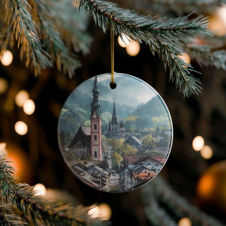 Kitzbuhel Ornament: Unique Kitzbuhel Souvenir, Kitzbuhel Xmas Decor, and Authentic Kitzbuhel Gift