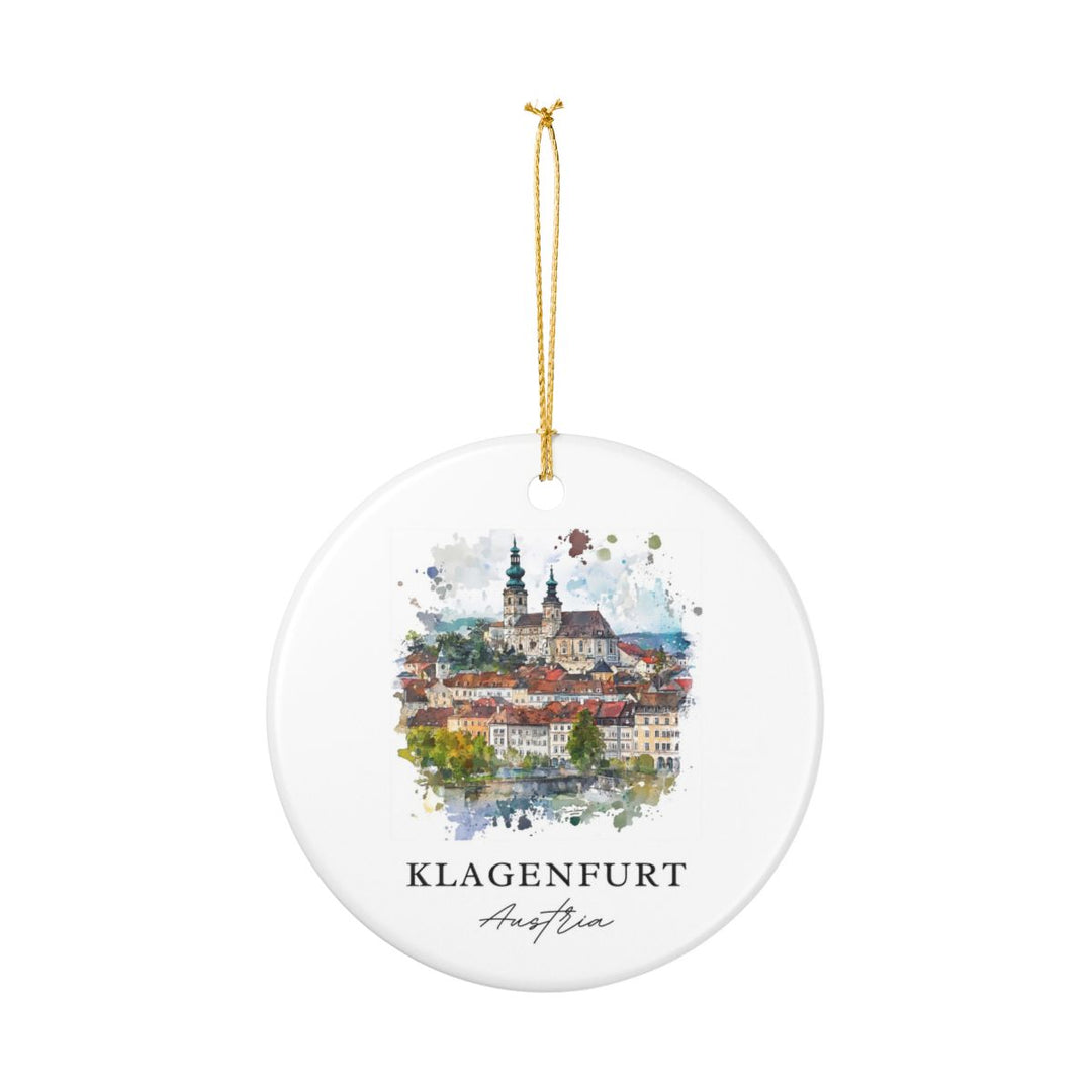 Klagenfurt Ornament: Unique Klagenfurt Souvenir, Klagenfurt Xmas Decor, and Authentic Klagenfurt Gift