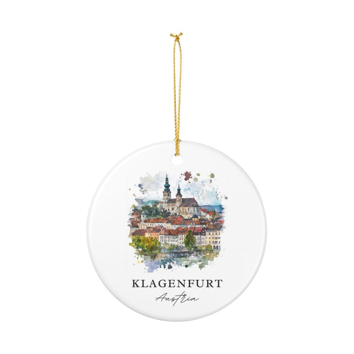 Klagenfurt Ornament: Unique Klagenfurt Souvenir, Klagenfurt Xmas Decor, and Authentic Klagenfurt Gift