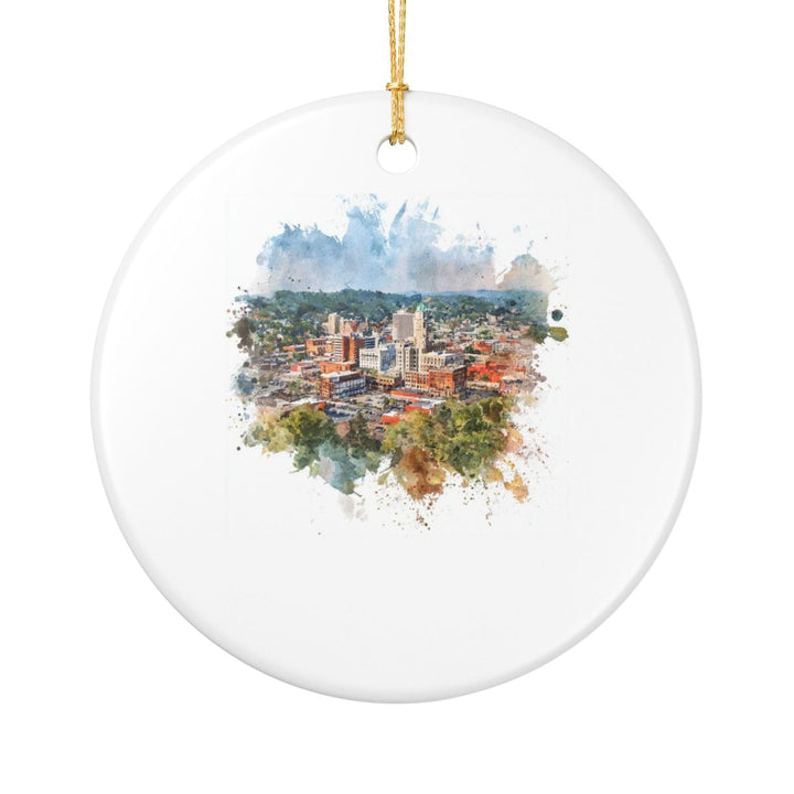 Knoxville Tennessee Ornament: Unique Knoxville Souvenir, Knoxville Tennessee Xmas Decor, and Authentic Knoxville Gift