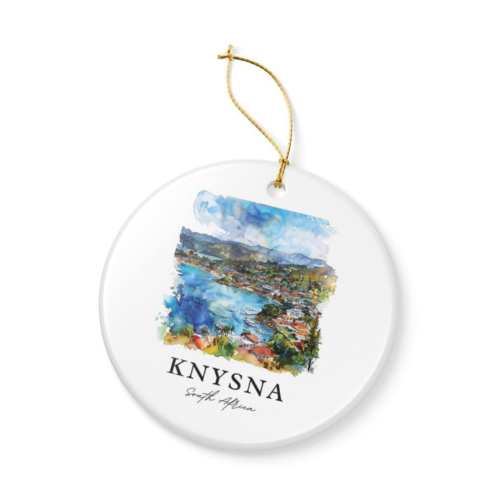 Knysna South Africa Ornament: Unique Knysna South Africa Souvenir, Knysna South Africa Xmas Decor, and Authentic Knysna South Africa Gift