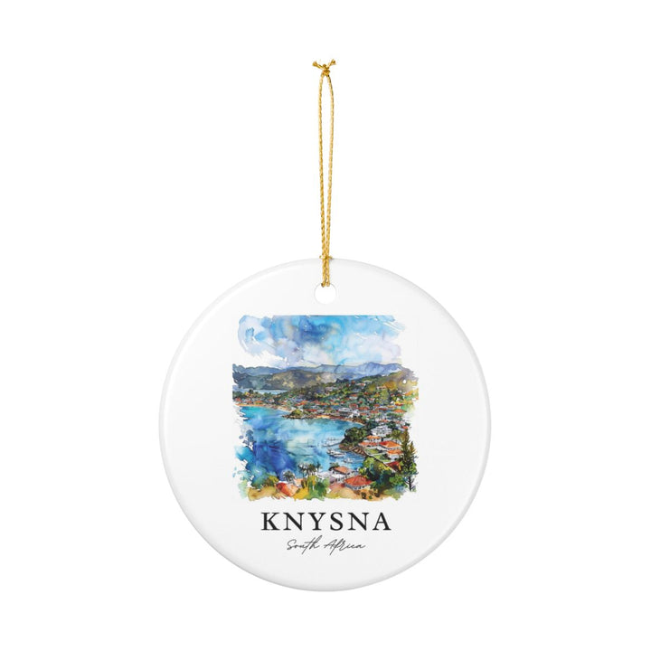 Knysna South Africa Ornament: Unique Knysna South Africa Souvenir, Knysna South Africa Xmas Decor, and Authentic Knysna South Africa Gift