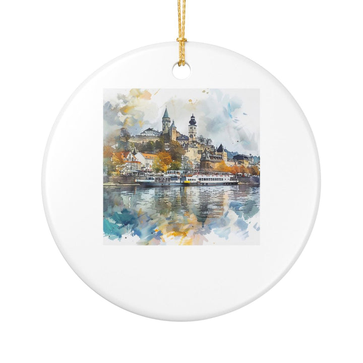 Koblenz Germany Ornament: Unique Koblenz Souvenir, Koblenz Germany Xmas Decor, and Authentic Koblenz Gift