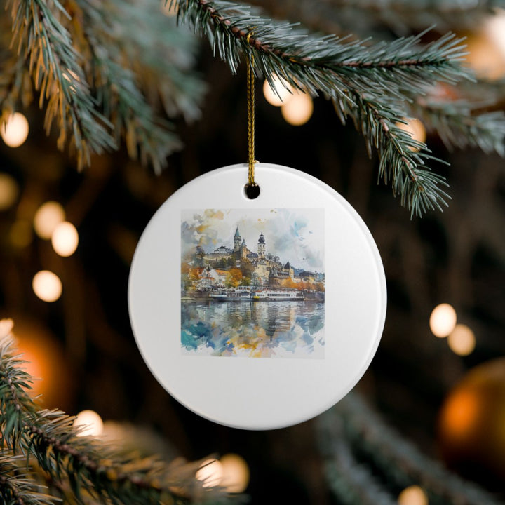 Koblenz Germany Ornament: Unique Koblenz Souvenir, Koblenz Germany Xmas Decor, and Authentic Koblenz Gift