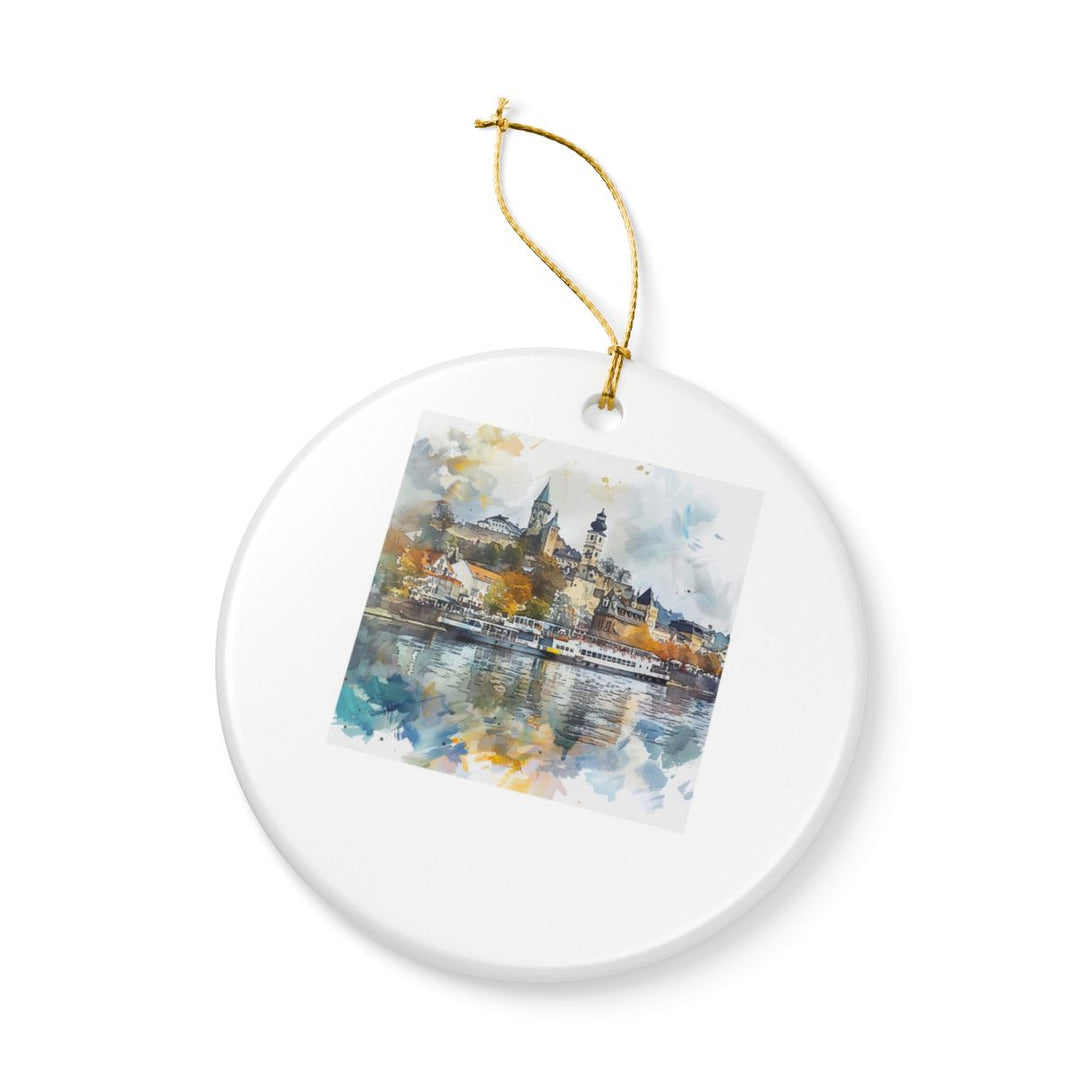 Koblenz Germany Ornament: Unique Koblenz Souvenir, Koblenz Germany Xmas Decor, and Authentic Koblenz Gift