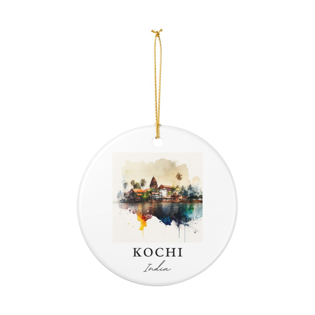 Kochi Ornament: Unique Kochi Souvenir, Kochi Xmas Decor, and Authentic Kochi Gift