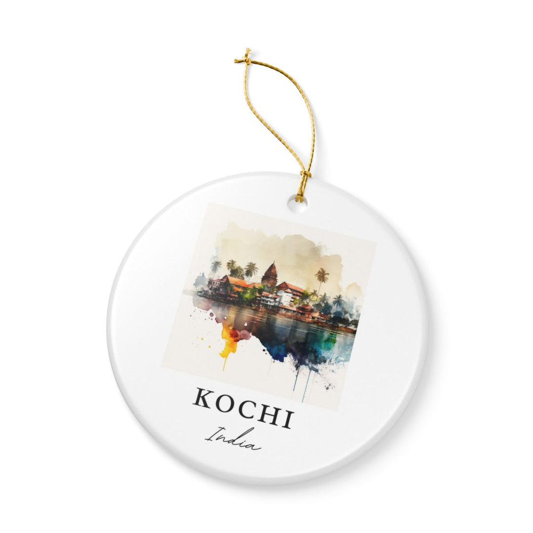 Kochi Ornament: Unique Kochi Souvenir, Kochi Xmas Decor, and Authentic Kochi Gift