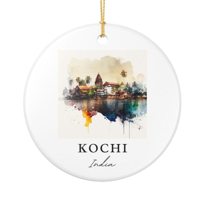 Kochi Ornament: Unique Kochi Souvenir, Kochi Xmas Decor, and Authentic Kochi Gift