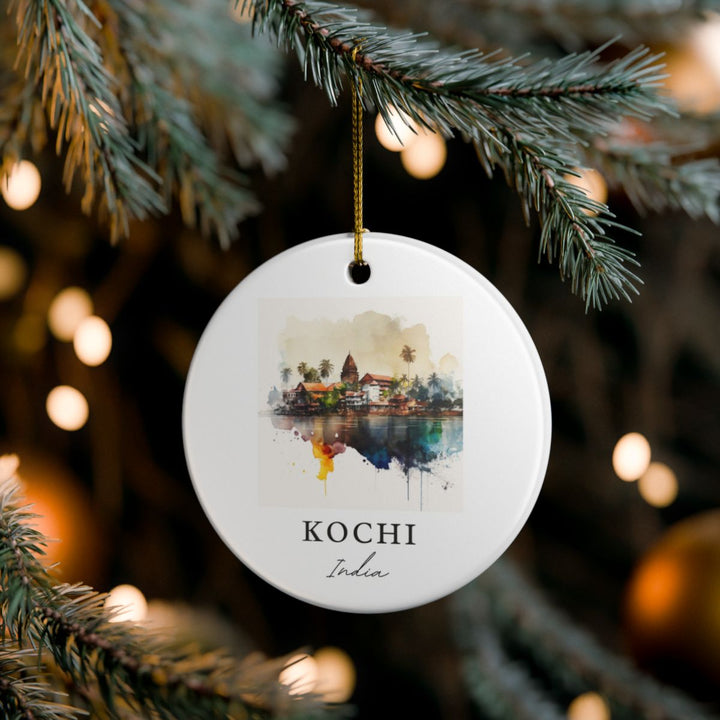 Kochi Ornament: Unique Kochi Souvenir, Kochi Xmas Decor, and Authentic Kochi Gift