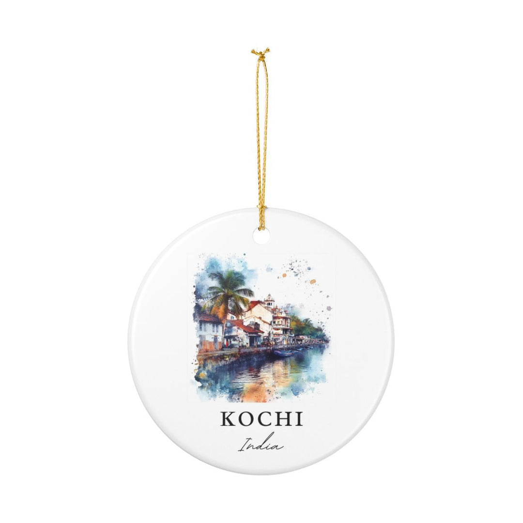 Kochi Ornament: Unique Kochi Souvenir, Kochi Xmas Decor, and Authentic Kochi Gift