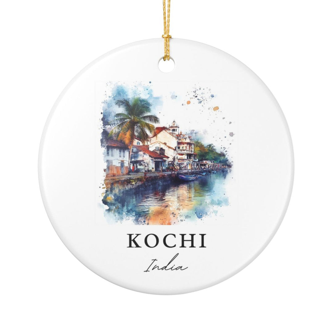 Kochi Ornament: Unique Kochi Souvenir, Kochi Xmas Decor, and Authentic Kochi Gift