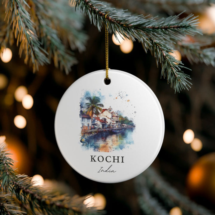 Kochi Ornament: Unique Kochi Souvenir, Kochi Xmas Decor, and Authentic Kochi Gift
