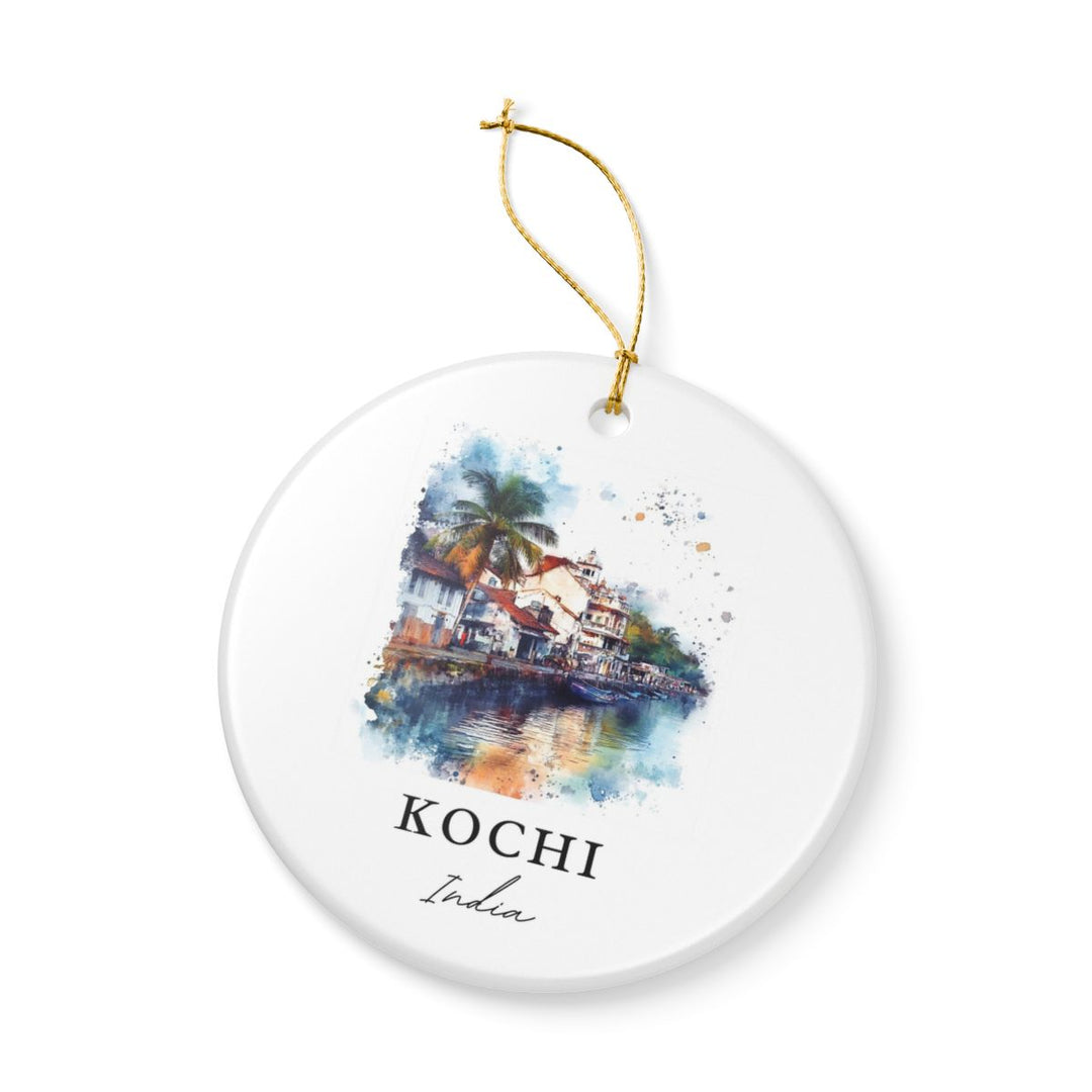 Kochi Ornament: Unique Kochi Souvenir, Kochi Xmas Decor, and Authentic Kochi Gift