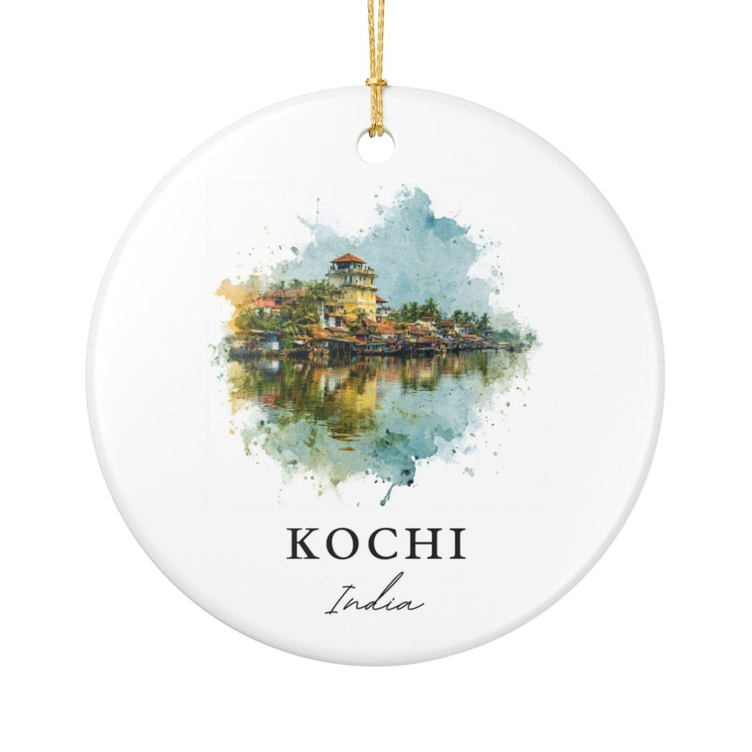 Kochi Ornament: Unique Kochi Souvenir, Kochi Xmas Decor, and Authentic Kochi Gift