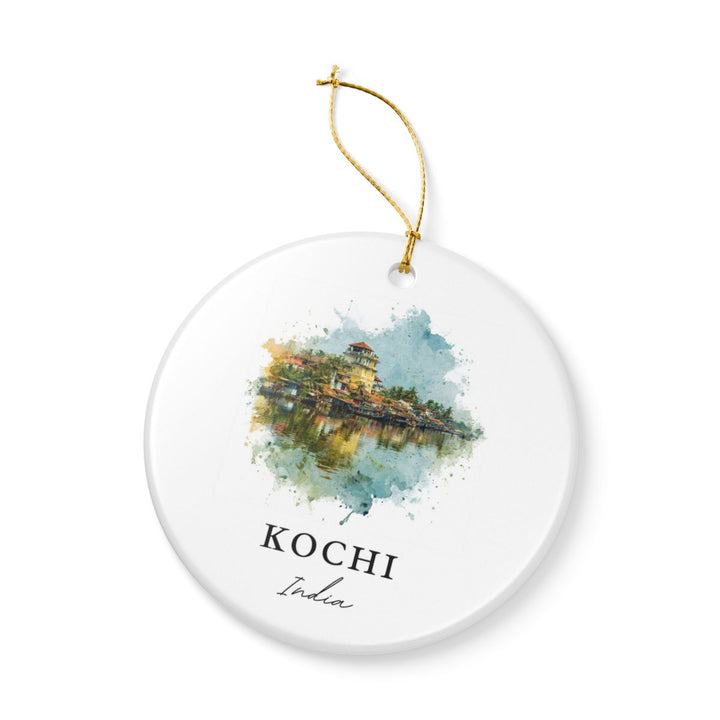 Kochi Ornament: Unique Kochi Souvenir, Kochi Xmas Decor, and Authentic Kochi Gift