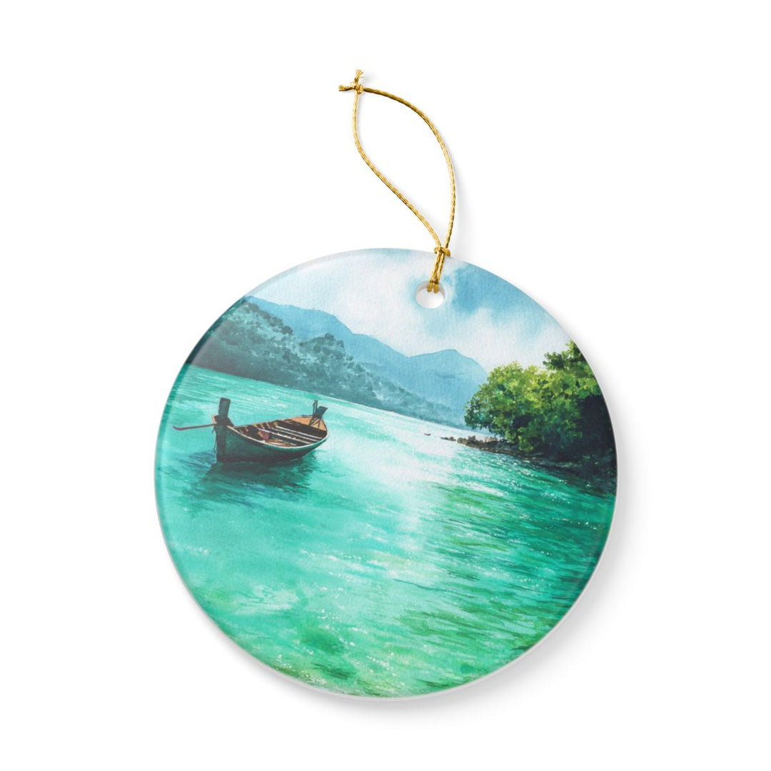 Koh Samui Thailand Ornament: Unique Koh Samui Souvenir, Koh Samui Thailand Xmas Decor, and Authentic Koh Samui Gift