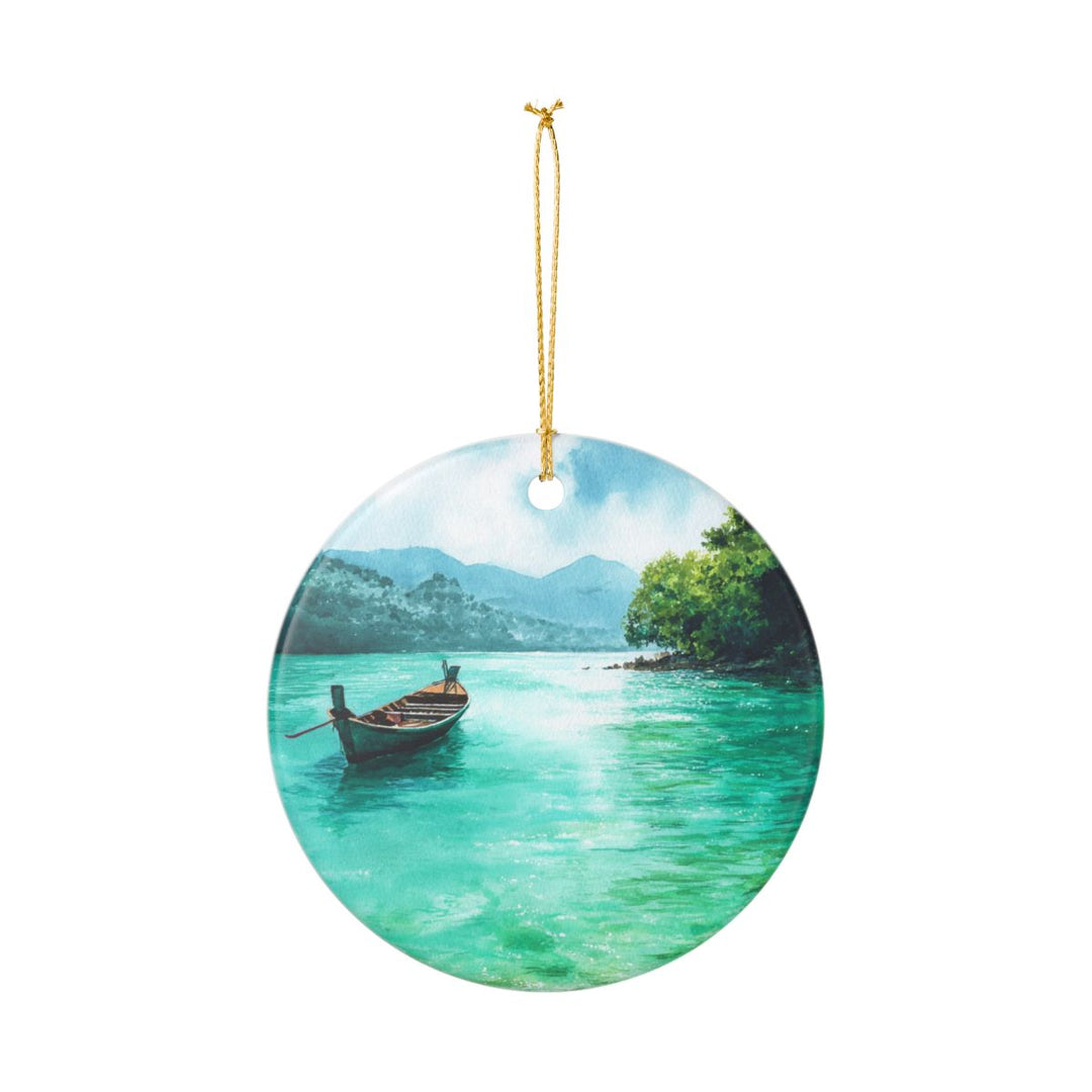 Koh Samui Thailand Ornament: Unique Koh Samui Souvenir, Koh Samui Thailand Xmas Decor, and Authentic Koh Samui Gift