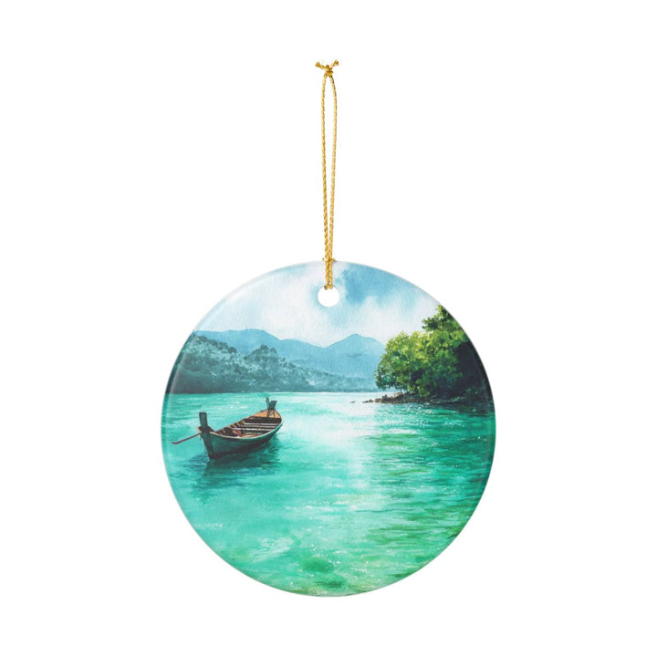 Koh Samui Thailand Ornament: Unique Koh Samui Souvenir, Koh Samui Thailand Xmas Decor, and Authentic Koh Samui Gift