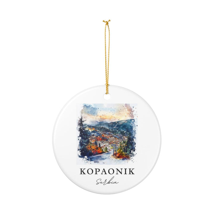 Kopaonik Serbia Ornament: Unique Kopaonik Souvenir, Kopaonik Serbia Xmas Decor, and Authentic Kopaonik Gift