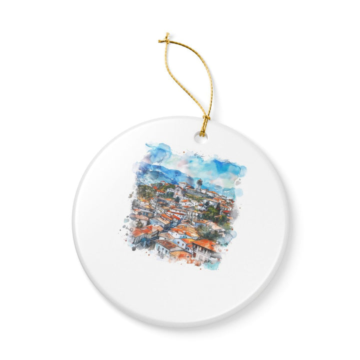 Korce Ornament: Unique Korce Souvenir, Korce Xmas Decor, and Authentic Korce Gift