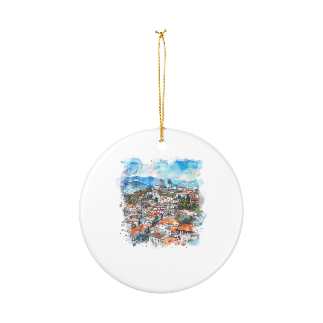 Korce Ornament: Unique Korce Souvenir, Korce Xmas Decor, and Authentic Korce Gift