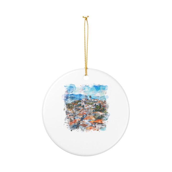 Korce Ornament: Unique Korce Souvenir, Korce Xmas Decor, and Authentic Korce Gift
