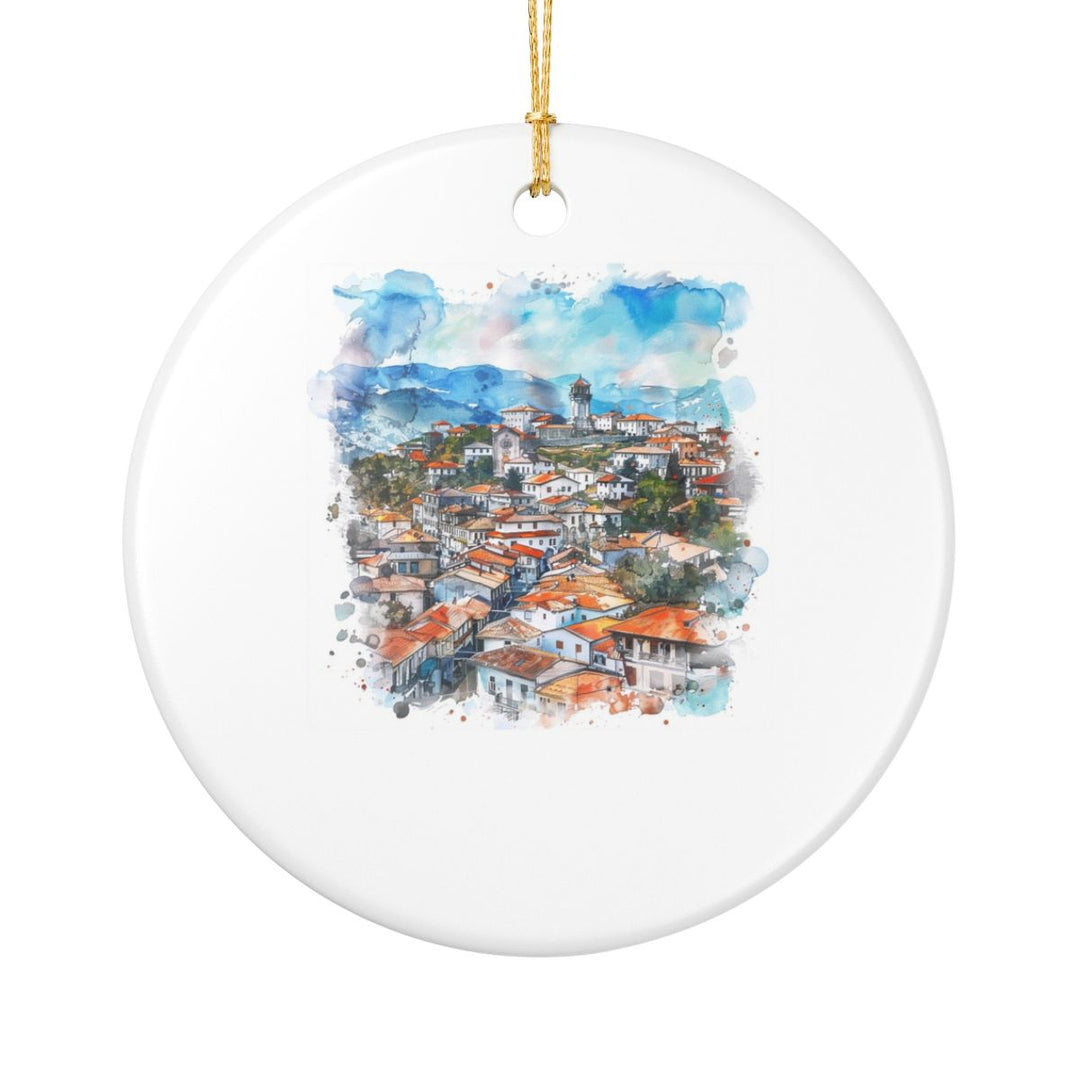 Korce Ornament: Unique Korce Souvenir, Korce Xmas Decor, and Authentic Korce Gift