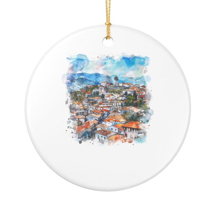 Korce Ornament: Unique Korce Souvenir, Korce Xmas Decor, and Authentic Korce Gift