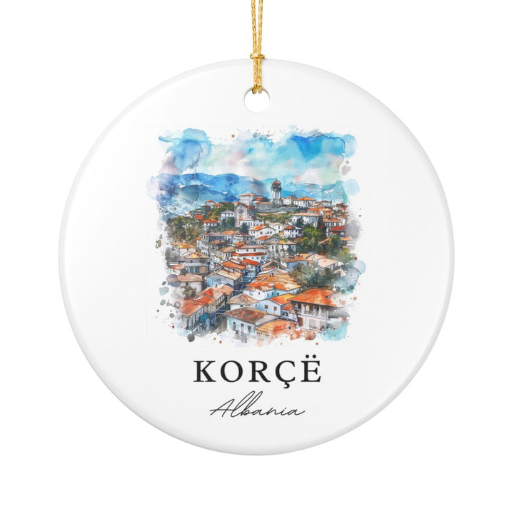 Korçë Albania Ornament | Christmas Travel Souvenir Gift