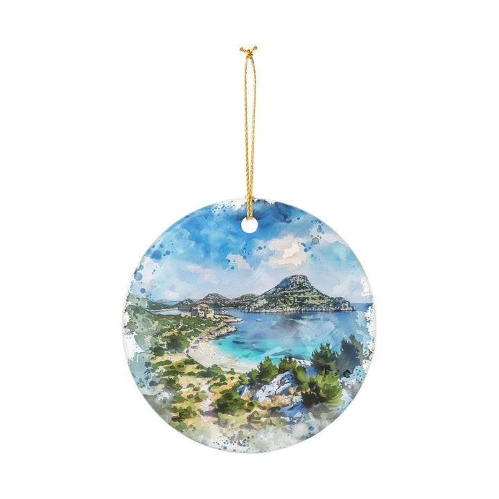 Kornati Croatia Ornament: Unique Kornati Souvenir, Kornati Croatia Xmas Decor, and Authentic Kornati Gift