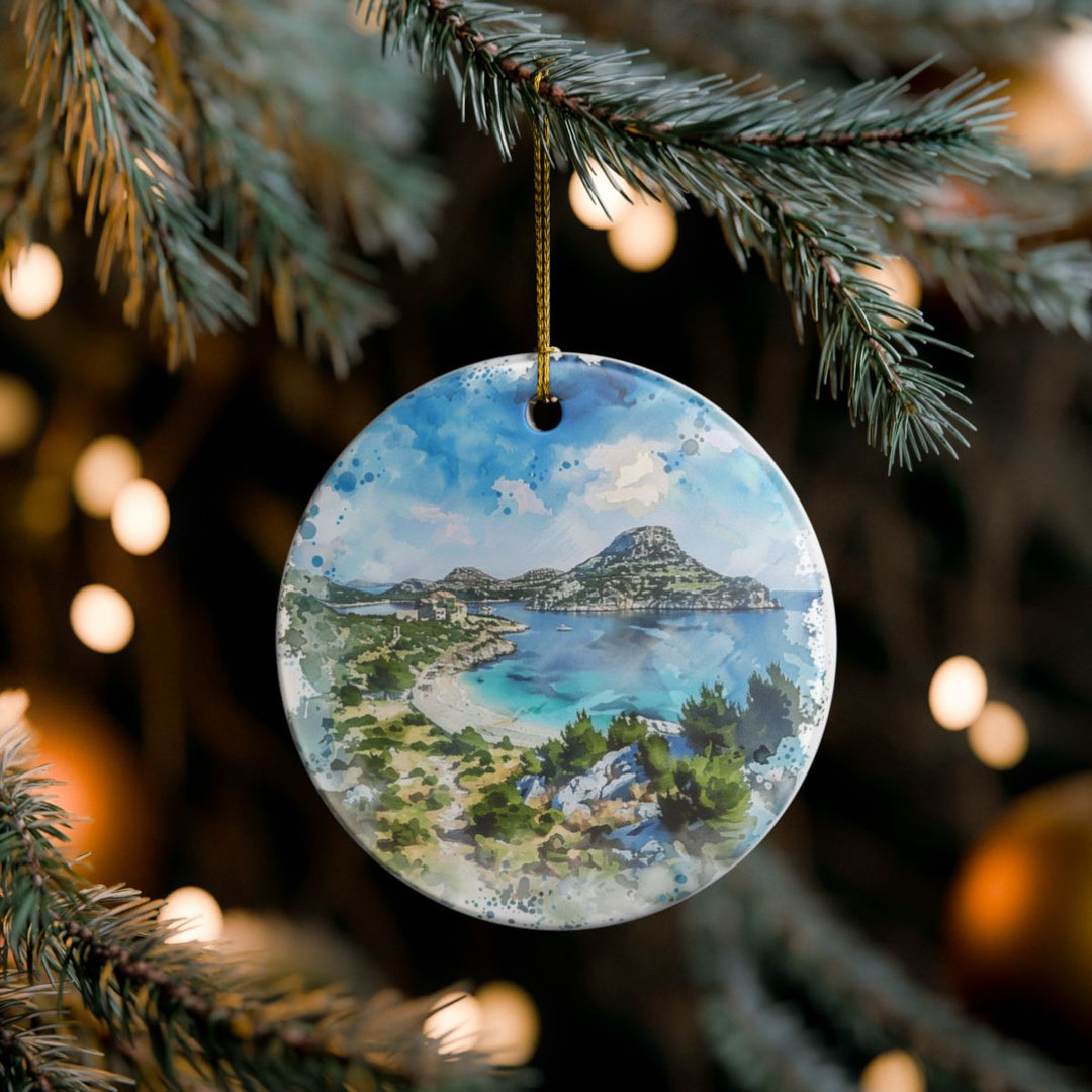 Kornati Croatia Ornament: Unique Kornati Souvenir, Kornati Croatia Xmas Decor, and Authentic Kornati Gift