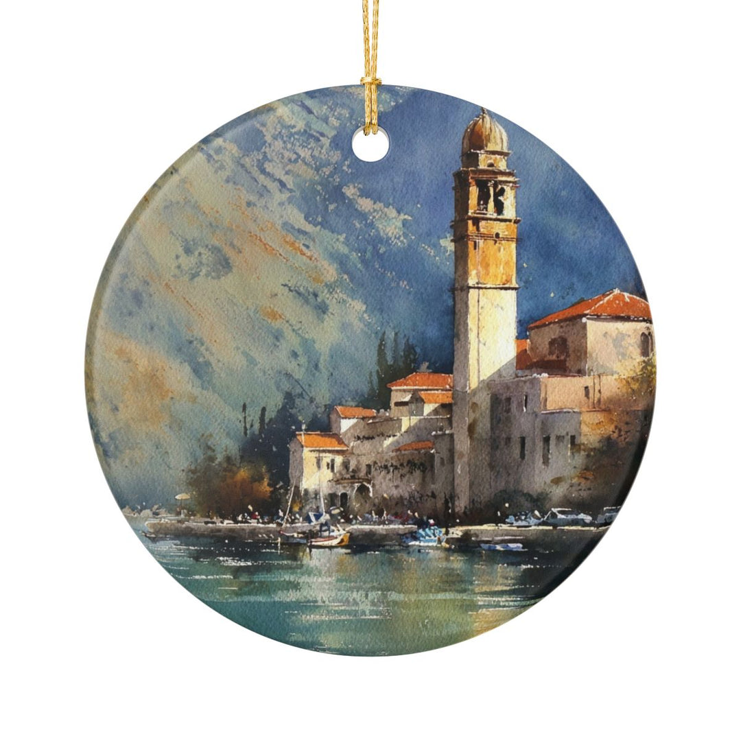 Kotor Montenegro Ornament: Unique Kotor Souvenir, Kotor Montenegro Xmas Decor, and Authentic Kotor Gift