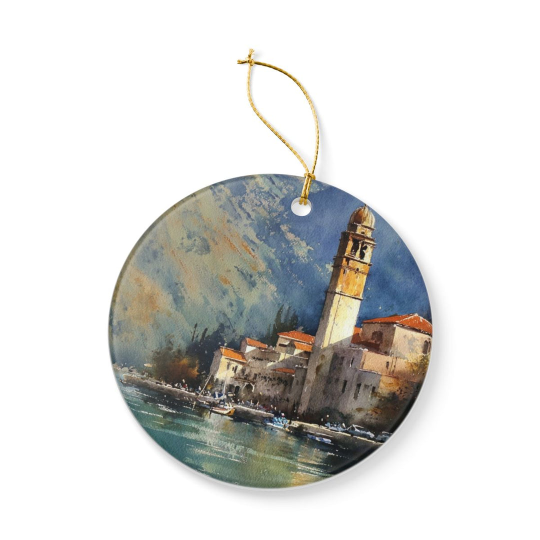 Kotor Montenegro Ornament: Unique Kotor Souvenir, Kotor Montenegro Xmas Decor, and Authentic Kotor Gift