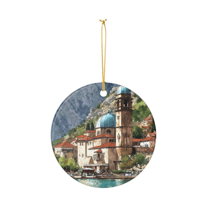 Kotor Montenegro Ornament: Unique Kotor Souvenir, Kotor Montenegro Xmas Decor, and Authentic Kotor Gift