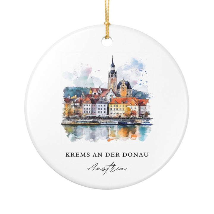 Krems An Der Donau Ornament: Unique Krems An Der Donau Souvenir, Krems An Der Donau Xmas Decor, and Authentic Krems An Der Donau Gift