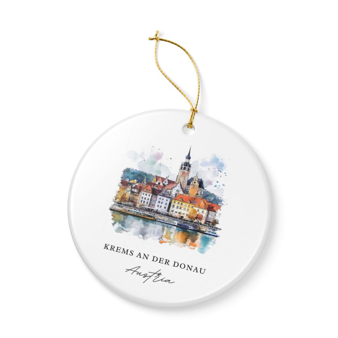 Krems An Der Donau Ornament: Unique Krems An Der Donau Souvenir, Krems An Der Donau Xmas Decor, and Authentic Krems An Der Donau Gift