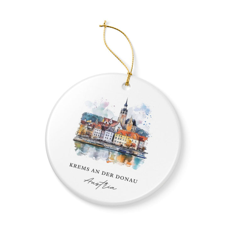 Krems An Der Donau Ornament: Unique Krems An Der Donau Souvenir, Krems An Der Donau Xmas Decor, and Authentic Krems An Der Donau Gift