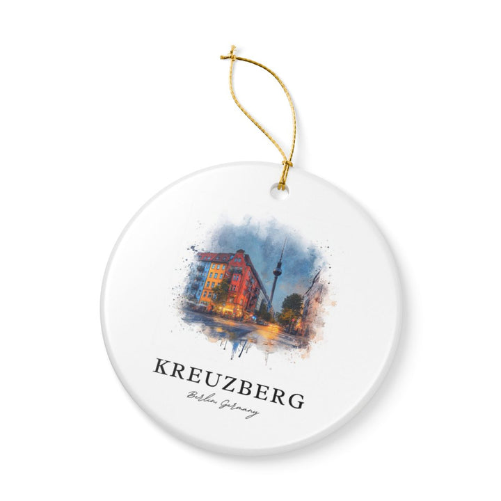 Kreuzberg Germany Ornament: Unique Kreuzberg Souvenir, Kreuzberg Germany Xmas Decor, and Authentic Kreuzberg Gift