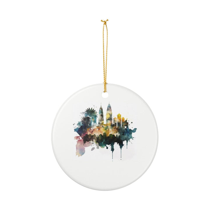 Kuala Lumpur Ornament: Unique Kuala Lumpur Souvenir, Kuala Lumpur Xmas Decor, and Authentic Kuala Lumpur Gift