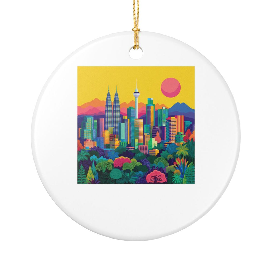 Kuala Lumpur Ornament: Unique Kuala Lumpur Souvenir, Kuala Lumpur Xmas Decor, and Authentic Kuala Lumpur Gift