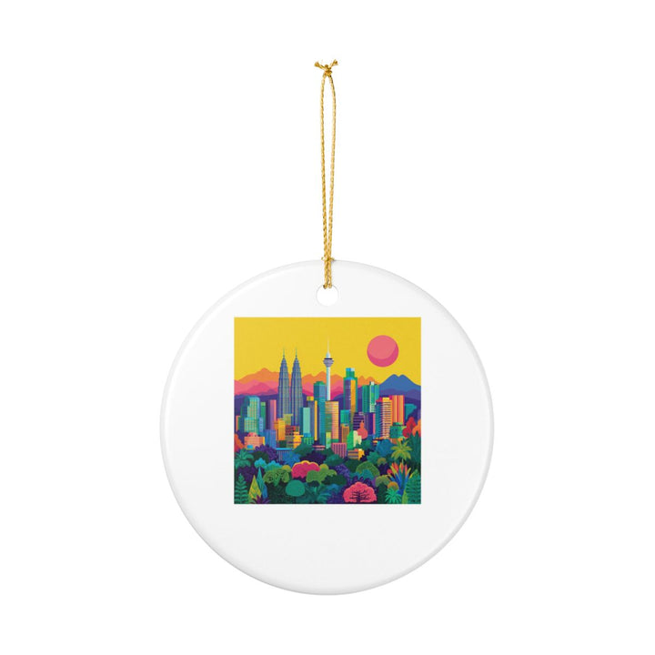 Kuala Lumpur Ornament: Unique Kuala Lumpur Souvenir, Kuala Lumpur Xmas Decor, and Authentic Kuala Lumpur Gift